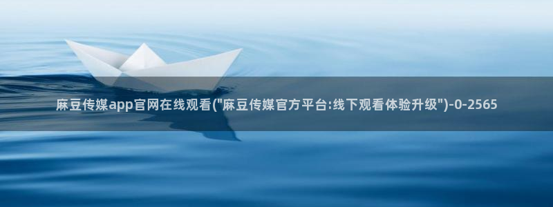 麻豆视频栏目文案