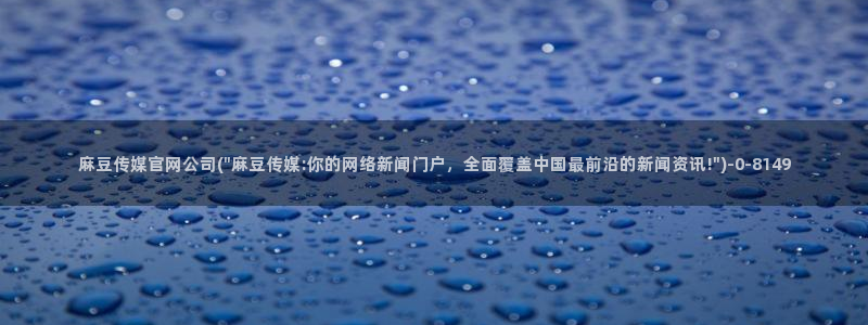 麻豆视频栏目规划